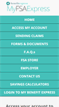 Mobile Screenshot of myfsaexpress.com